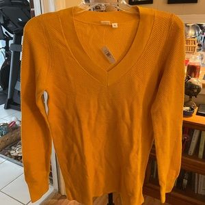 NWT GAP XS v neck tunic length, sweater